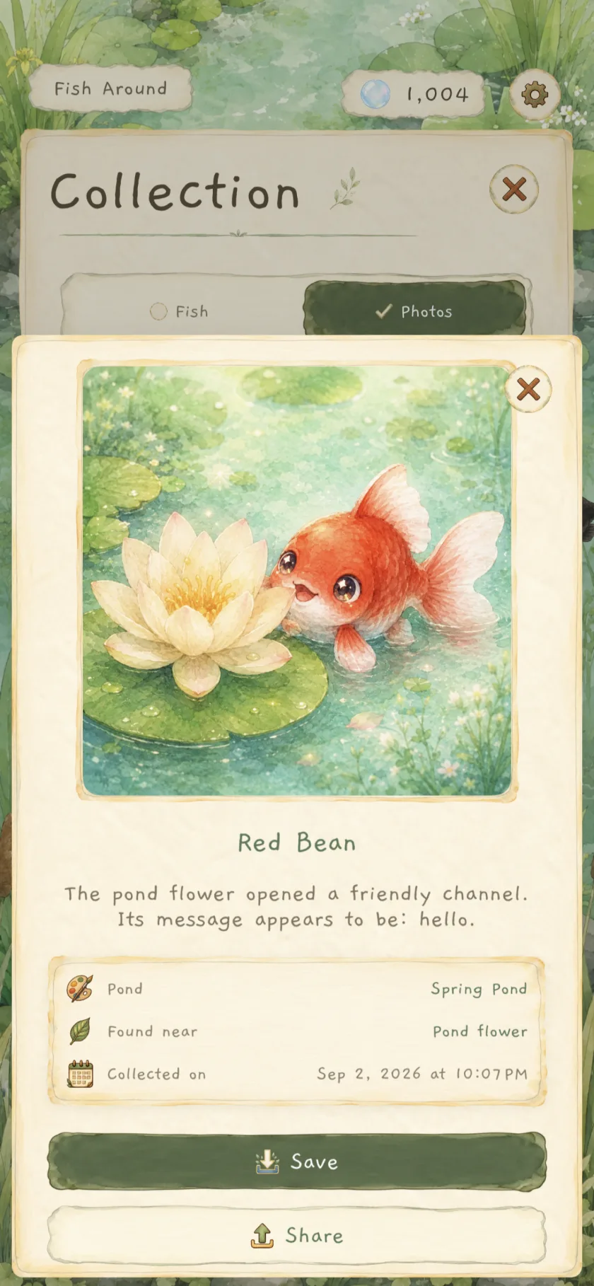 A collected photo memory from Red Bean